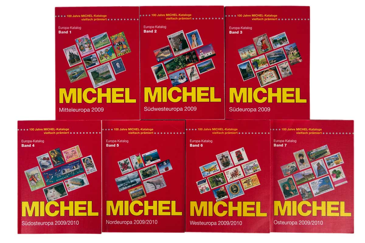 Michel 2009/2010 Каталог почтовых марок Михель 2009/2010 - вся Европа, 7 томов.  в продаже